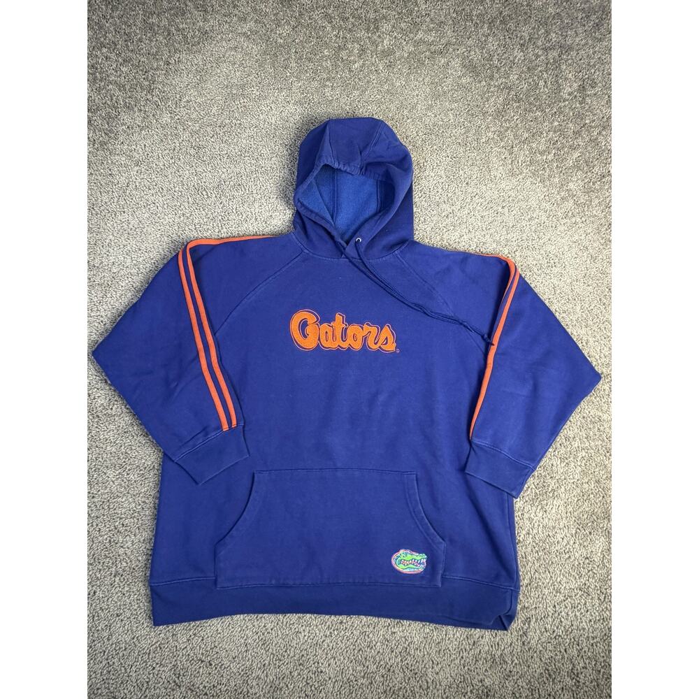 Florida Gators Sweatshirt Mens L Blue NCAA Football Hooded Boca Classics